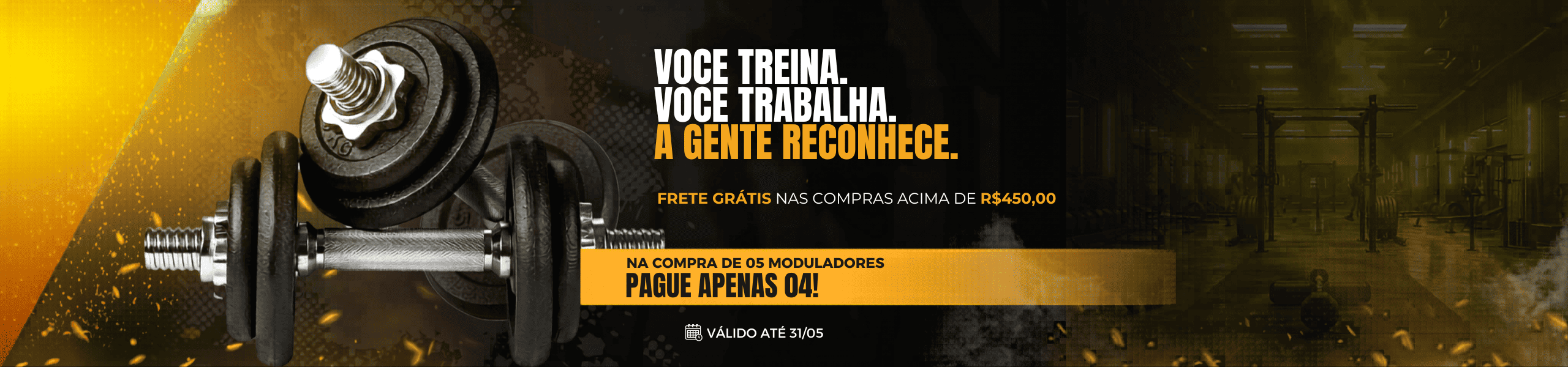Ofertas de Maio MK-TECH: Frete Grátis nas compras acima de R$ 450; Pague 4 e leve 5 HMS