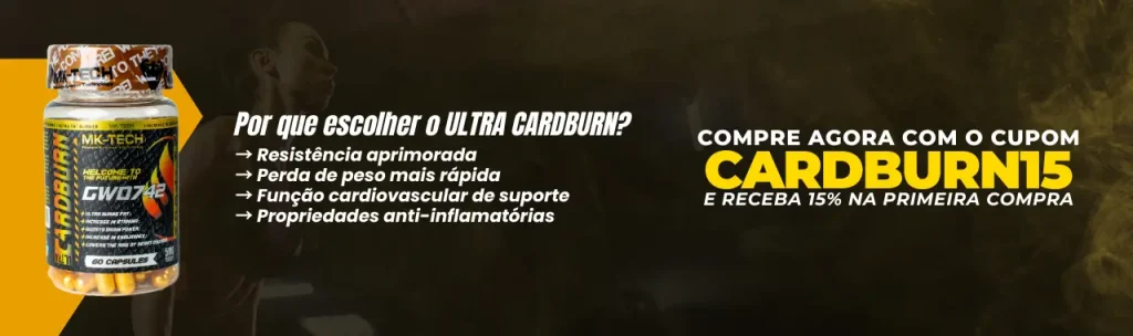 Essa é a a oportunidade de garantir o seu ULTRA CARDBURN com um cupom mega especial!